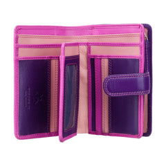 Розовый женский кошелек Visconti RB51 Fiji (Berry/Multi) -  Visconti