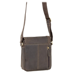 Маленькая коричневая сумка Visconti S7 (oil brown) -  Visconti