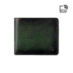 Темно-зелений вінтажний чоловічий гаманець Visconti AT58 Milo (Burnish Green)