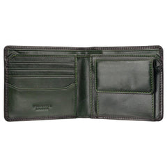 Темно-зелений вінтажний чоловічий гаманець Visconti AT60 Arthur Tap'n'Go (Burnish Green)