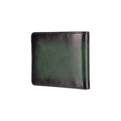 Темно-зеленый винтажный мужской кошелек Visconti AT63 Roland (Burnish Green)