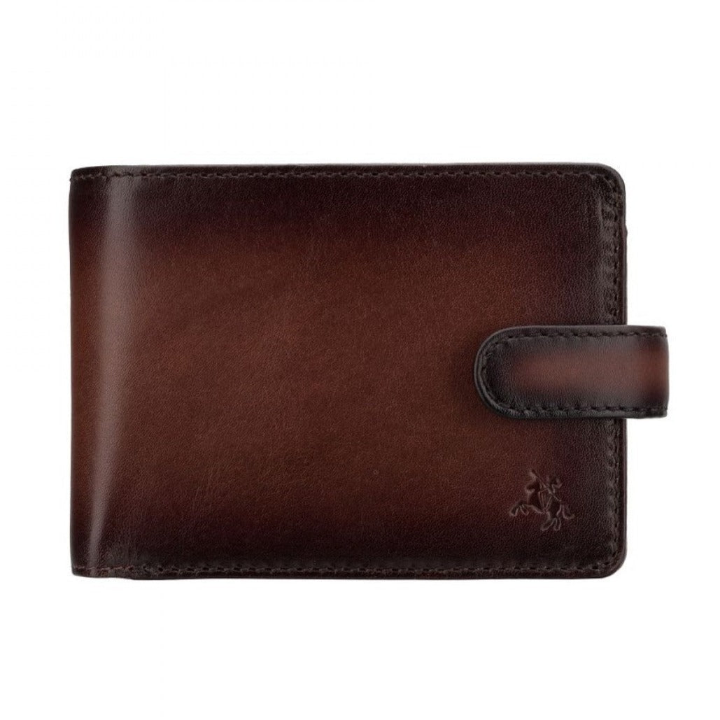 Чоловічий гаманець із застібкою Visconti AT72 Henry (Burnish Tan)