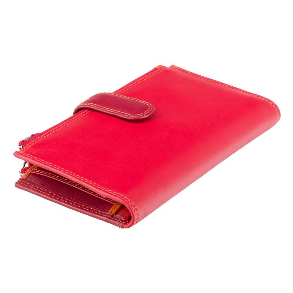 Красный женский кошелек Visconti RB100 Bermuda (Red/Multi) -  Visconti