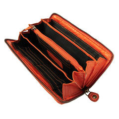 Жіночий гаманець ASHWOOD D81 Orange