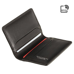 Чоловічий гаманець - картхолдер Visconti ENZ75 Ascari (Black Shadow)