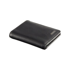 Маленький трикольоровий чоловічий гаманець Visconti FN70 BLK/BL/GRN