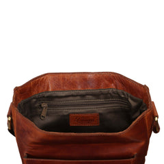 Мужская сумка на плечо Ashwood G32 HONEY (Медовая)