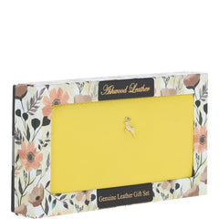 Жіночий гаманець клатч ASHWOOD J51 AURORA (Жовтий)