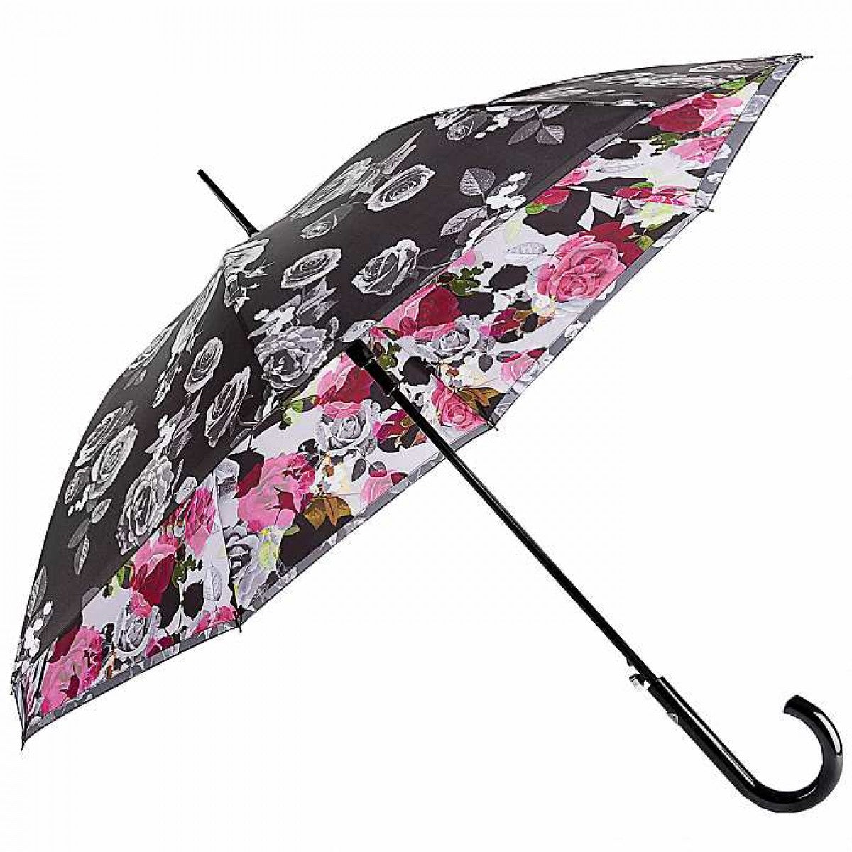 Зонт-трость женский Fulton  L754- Bloomsbury-2 Garden Party (Вечеринка в саду)