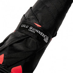 Парасолька жіноча Lulu Guinness by Fulton Minilite-2 L869 RAINING LIPS (ДОЩ З ГУБ)
