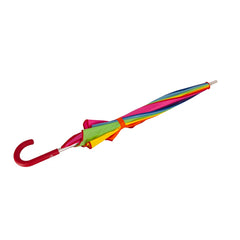 Зонт-трость женский Fulton L909- Heart Walker-1 Rainbow (Радуга)