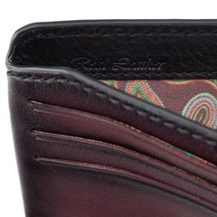 Темно-бордовий чоловічий гаманець Visconti MT92 B/BURGUNDY з монетницею