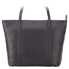 Женская черная сумка Visconti PLT20 Sophia (Carbon Black) с секцией для ноутбука 13