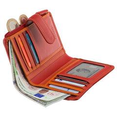 Червоний жіночий гаманець Visconti RB51 Fiji (Red/Multi)