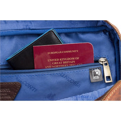 Винтажная сумка для ноутбука 15'' Visconti Toscana TC84 Hugo c RFID -  Visconti