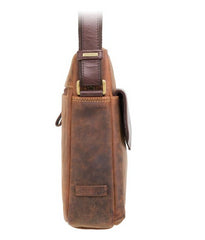 Мужская сумка на плечо Visconti TC70 - Vesper A5 (Oil Tan) -  Visconti