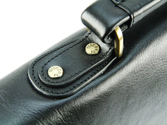 Черный кожаный портфель Visconti 01775 Warwick (Black) -  Visconti