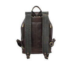 Большой кожаный рюкзак Visconti 16161XL Rhino (oil brown) -  Visconti