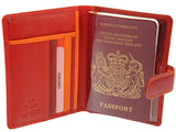 Обложка на паспорт Visconti RB75 - Sumba (red multi)