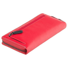 Красный кошелек-клатч на молнии Visconti SP79 Violet Red (женский) -  Visconti