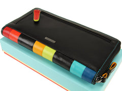 Женский разноцветный кошелек-клатч на молнии Visconti STR5 Corfu -  Visconti