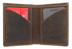 Маленький кошелек Visconti VSL21 Saber с защитой RFID (oil-tan) -  Visconti