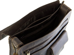 Мужская сумка на плечо Visconti 18410 Jasper (Оil Brown) -  Visconti