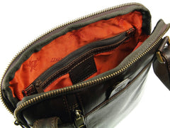 Коричневая мужская сумка на плечо Visconti ML20 Roy (Brown) - гладкая кожа -  Visconti